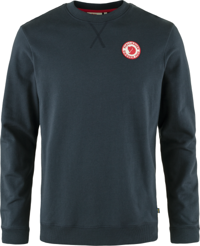 Fjällräven Men's 1960 Logo Badge Sweater Dark Navy