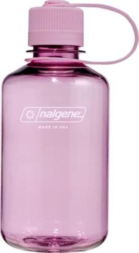 Nalgene 454ml Narrow Mouth Sustain Water Bottle Cherry Blossom