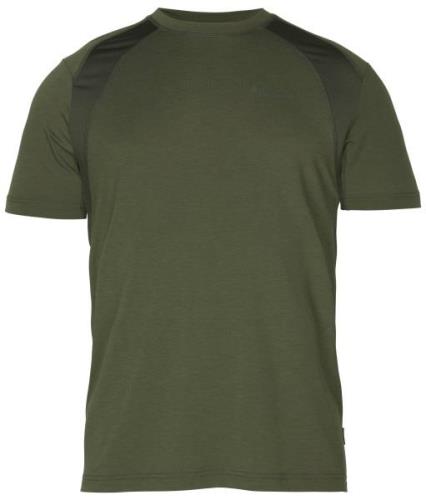 Pinewood Men's Finnveden Airvent Function T-Shirt Moss Green