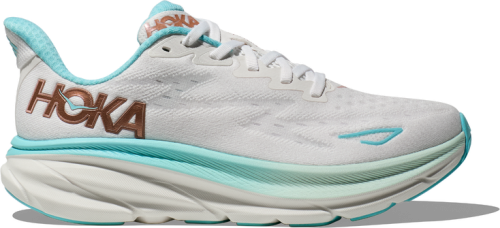 Hoka Women's Clifton 9 Frost/Rose Gold