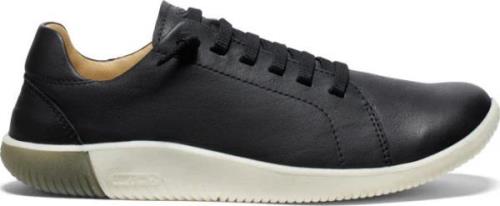 Keen Men's KNX Leather Sneaker Black/Star White