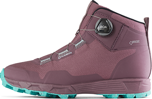 Icebug Women's Rover Mid RB9B Gore-Tex Dust Plum/Mint