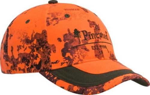 Pinewood 2-Coloured Camou Cap Strata Blaze/SuedeBr