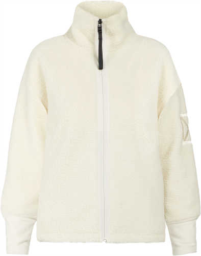 Didriksons Women's Mella Full Zip 3 White Foam