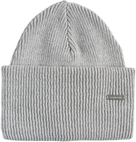 Didriksons Unisex River Beanie 3 Grey Melange