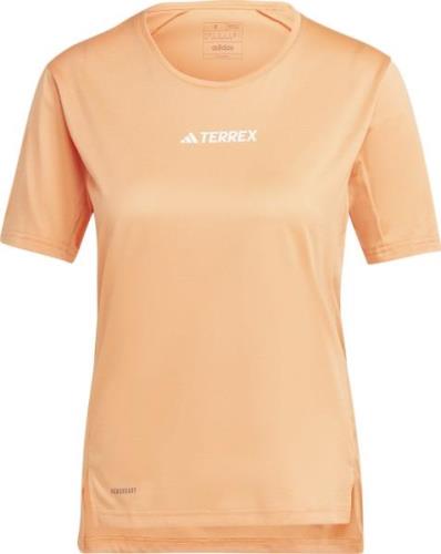 Adidas Women's Terrex Multi T-shirt Amber Tint