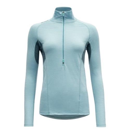 Devold Running Woman Zip Neck Cameo