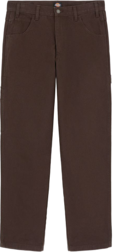 Men's Duck Canvas Carpenter Pants Dark Brown