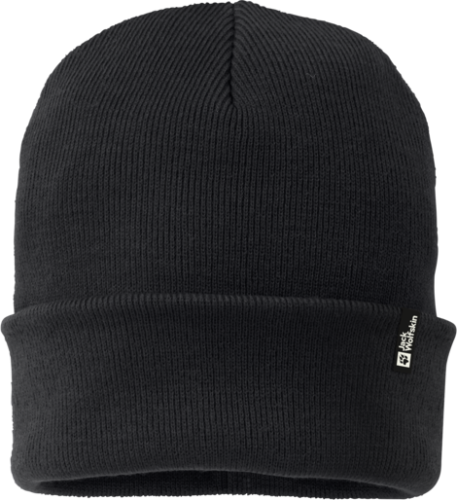 Jack Wolfskin Rib Beanie Black