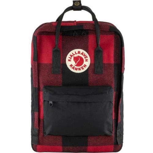 Fjällräven Kånken Re-wool Laptop 15 Red/Black