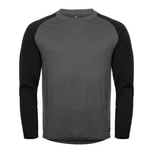 Hellner Men's Nieras Merino Top 2.0 Phantom/Black Beauty