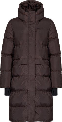 Röhnisch Women's Reign Hood Coat Seal Brown