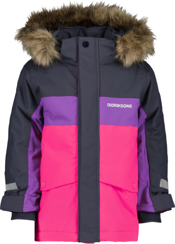 Didriksons Kids' Bjärven Parka 2 True Pink