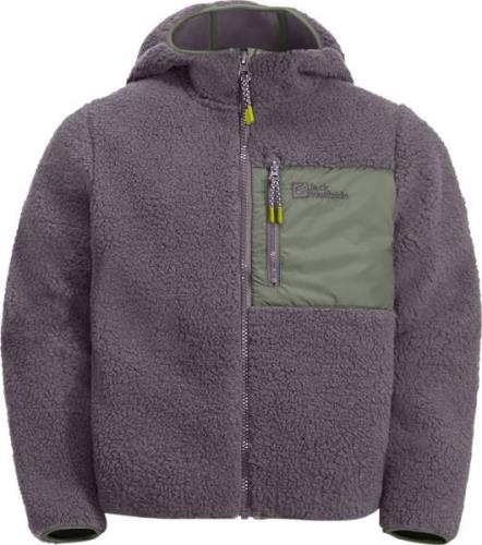 Jack Wolfskin Kids' Ice Curl Hood Jacket Wild Blossom