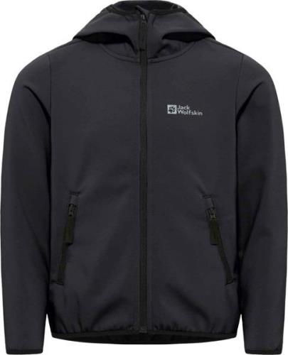 Jack Wolfskin Kids' Fourwinds Jacket Granite Black