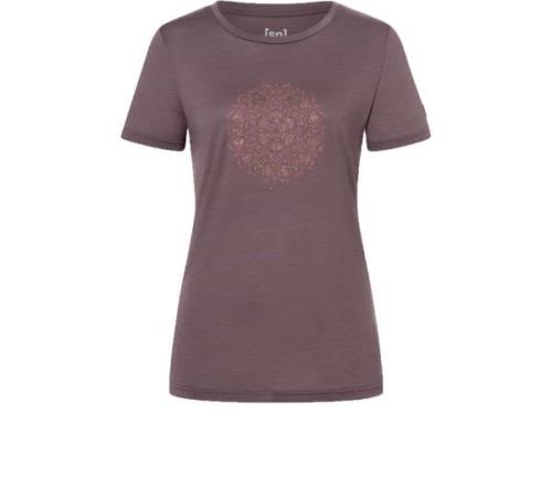 super.natural Women's Ornament Tee Raisin/roan Rouge/copper