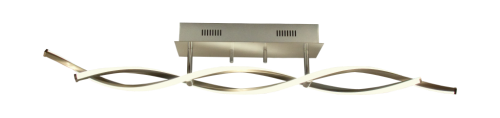 Swirl plafond LED (Krom)