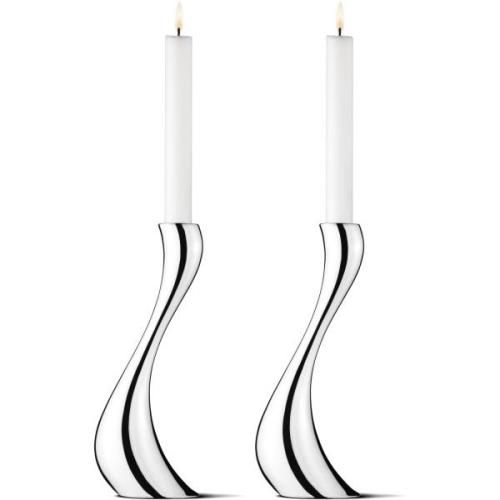 Georg Jensen Cobra Ljusstake Stor 2-pack