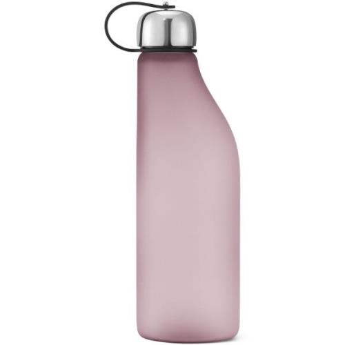 Georg Jensen Sky dricksflaska med stålkork, 50 cl, rosa