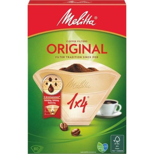 Melitta Kaffefilter 1x4/80