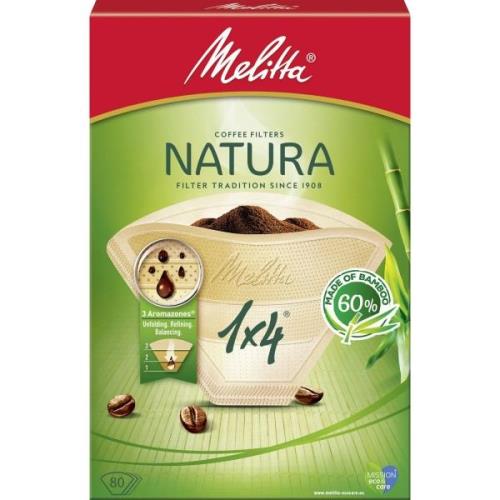 Melitta Kaffefilter 1x4/80 Natura