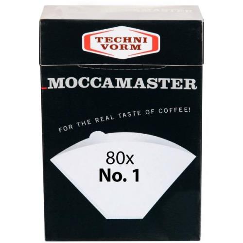 Moccamaster Kaffefilter storlek 1x1 80 st