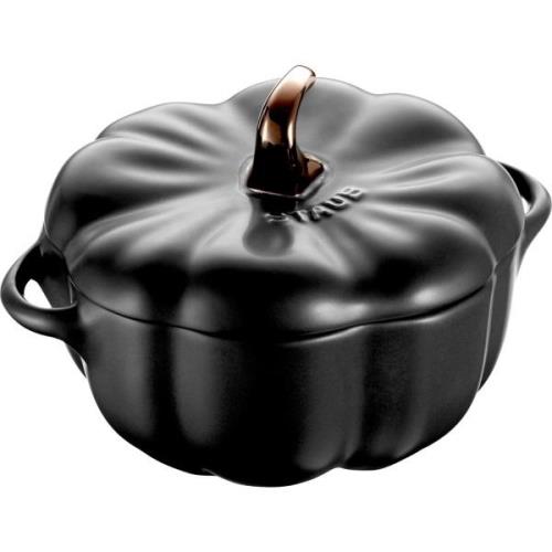 Staub Ugnsform Pumpa Mattsvart 0,7 liter