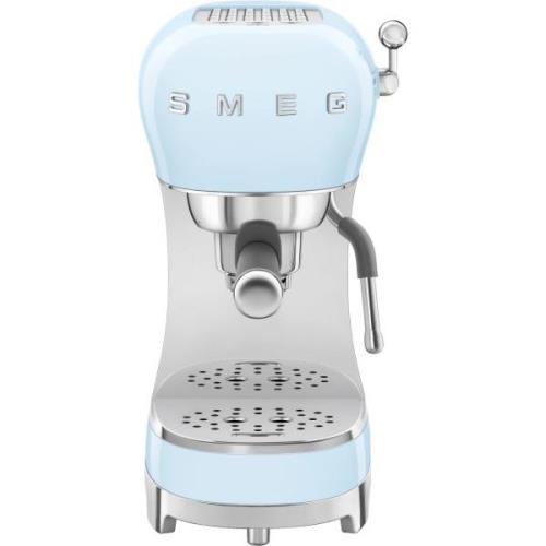 Smeg ECF02 Espressomaskin, pastellblå