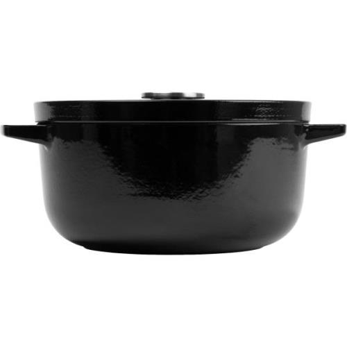 KitchenAid Gjutjärnsgryta 22 cm/3,3 liter, onyx black