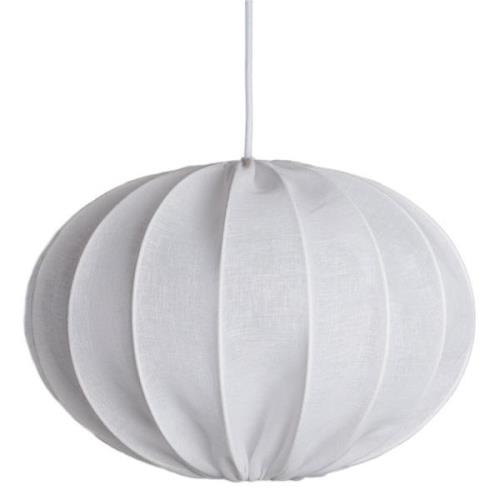 Watt & Veke Boll 40 taklampa linne, vit