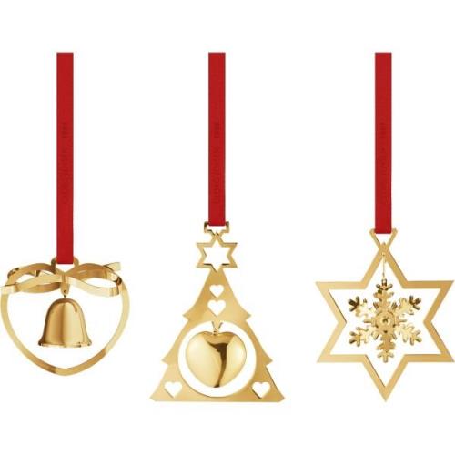 Georg Jensen Christmas Collection 2024 Julmobil Miniatyr-set 3 st