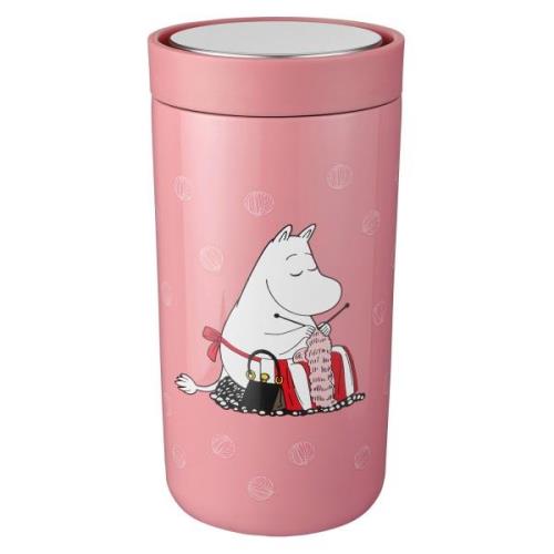 Stelton To Go Click termosmugg 0,2 liter, moomin knitting