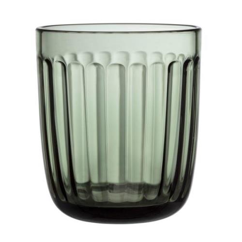 Iittala Raami dricksglas 26 cl 2 st, tallgrön