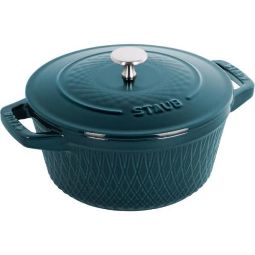 Staub Twister gjutjärnsgryta 24 cm, la mer