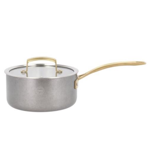 Pillivuyt Gourmet Durance kastrull med lock 2 liter 18 cm, rostfritt s...