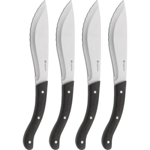 Legnoart Tomahawk steakkniv-set 4 st, mörkt trä