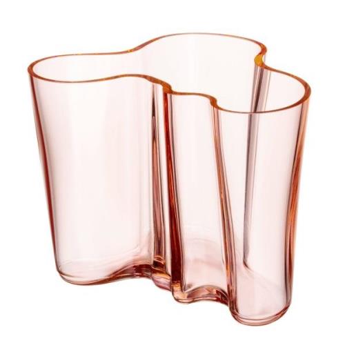 Iittala Alvar Aalto Collection vas 160 mm, laxrosa