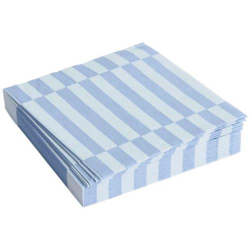 HAY Pattern Lunch servett, light blue