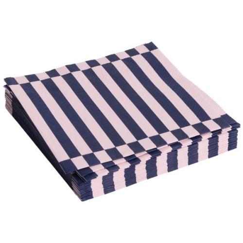 HAY Pattern Lunch servett, light pink/dark blue