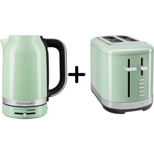 KitchenAid 5KMT2109 Brödrost + 5KEK1701 Vattenkokare, pistage