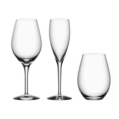 Orrefors More glas 12 delar