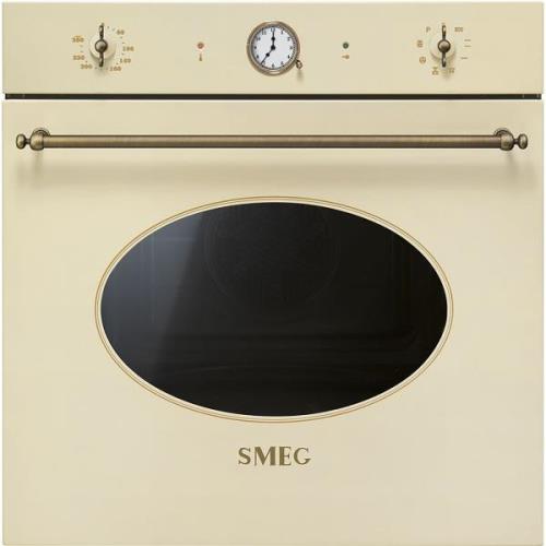 Smeg 60 cm Colonial Multifunktionsugn med Pyrolys, Creme