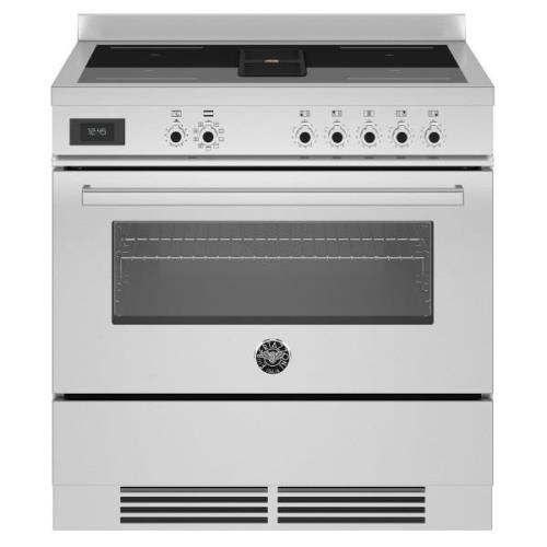 Bertazzoni PROCH94I1EXT Spis med integrerad fläkt 90 cm, rostfritt stå...