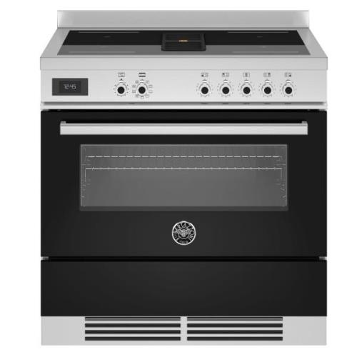 Bertazzoni PROCH94I1ENET Spis med integrerad fläkt 90 cm, svart