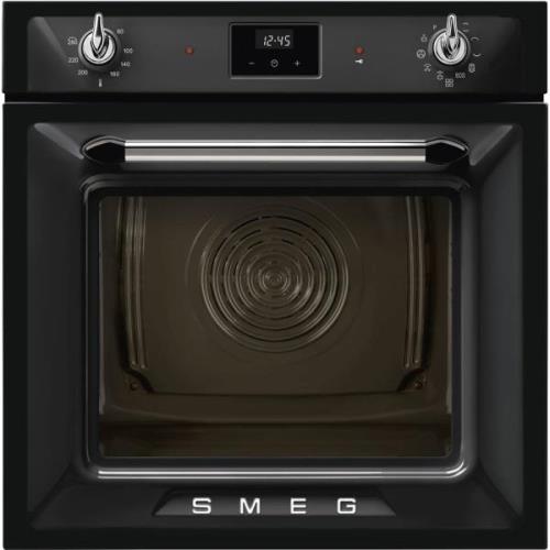 Smeg SOP6900TN inbyggnadsugn, 68 liter, svart