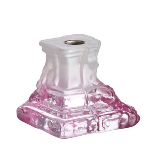 Kosta Boda Rocky Baroque ljusstake 95 mm, spicy rose