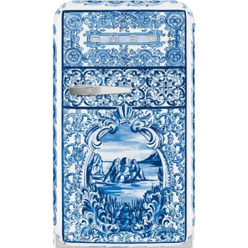 Smeg Fristående kylskåp Dolce & Gabbana Blu Mediterraneo FAB5RDGME5 73...