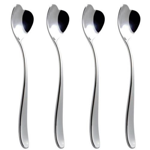 Alessi Skedset 4 st Hjärtformade Skedar