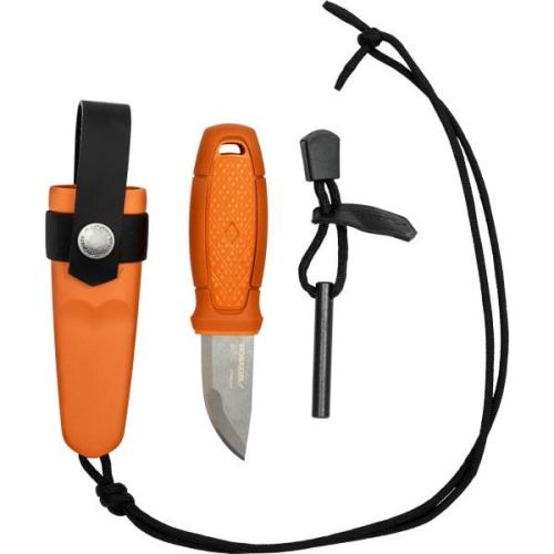 Morakniv Eldris med tändståls-kit (S), burnt orange