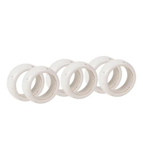 Broste Copenhagen Nordic Vanilla servettring 6-pack